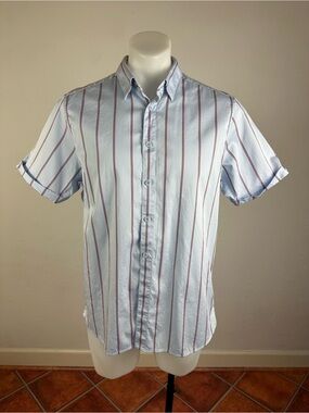 Ted Baker Striped Button-Up Shirt